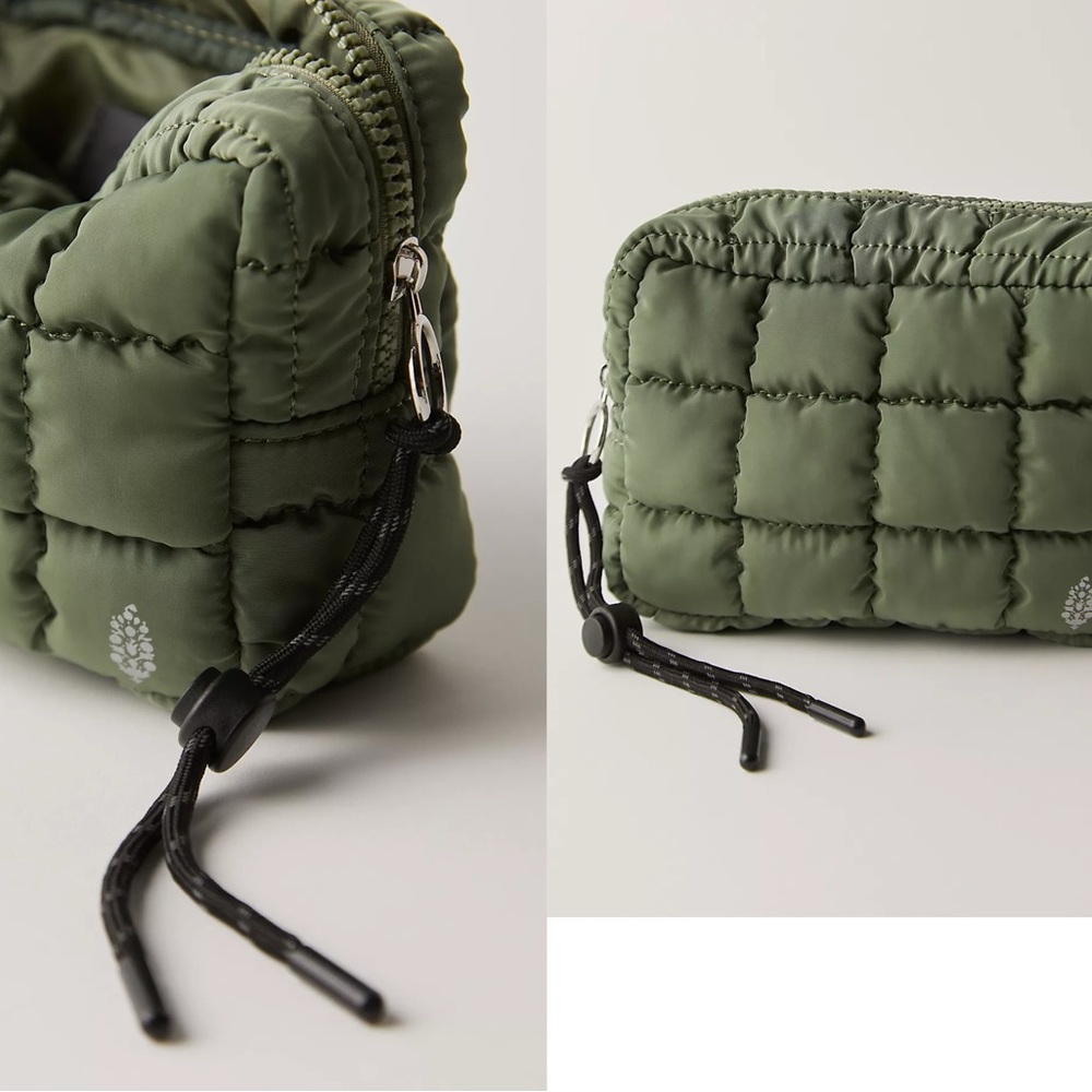 Free People FP movement Quilted Mini Case NWT